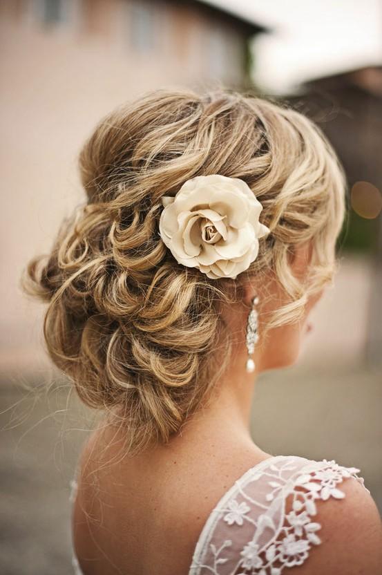 Wedding - Simple Wedding HairStyles ♥ Wedding Updo Hairstyle 