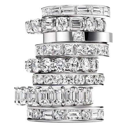 Wedding - Luxry Harry Winston Diamond Wedding Ring 
