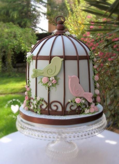 Wedding - Special Wedding Cakes ♥ Vintage Wedding Cake Decorations