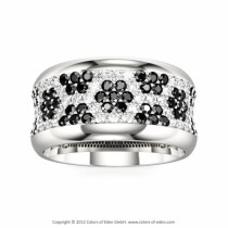 wedding photo -  Black & White Diamond Ring