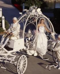 wedding photo - Fairytale Wedding Car ♥ Dream Wedding Ideas 