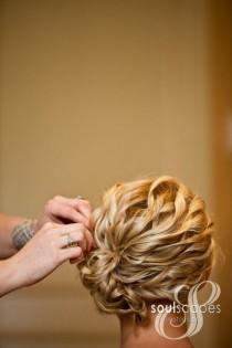 wedding photo - Волосы