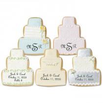 wedding photo -  Personalized Wedding Cookie Favors