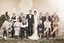wedding photo -  Vintage wedding photo