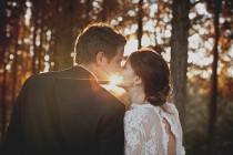 wedding photo - Sunset Wedding Kiss Fotografie ♥ Picture of Love Professionelle