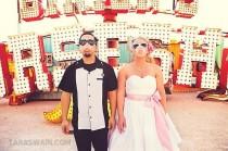 wedding photo - Rockabilly & Vintage idées de mariage en plein air
