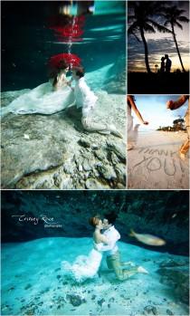 wedding photo - Mermaid thème de mariage