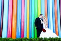 wedding photo - Every Colour Of The Rainbow