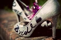 wedding photo -  Ожесточенные обувь
