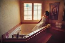 wedding photo - Bubble Bath Braut