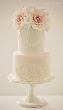 wedding photo - Two Tier Cake