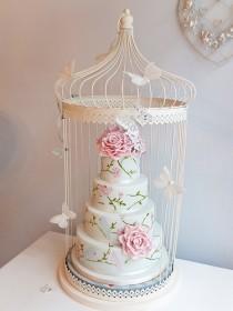 wedding photo - Birdcage Cake