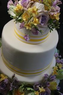 wedding photo - Spring Inspired Cake