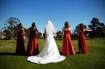 wedding photo - Les femmes qui jouent au golf