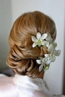 wedding photo - Low Buns Are My Fave. 