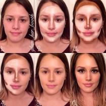 wedding photo - contour makeup-no side effects