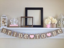 wedding photo - Bride To Be Banner - Bridal Shower Decorations - Bridal Shower Banners - Bachelorette Party CUSTOMIZE YOUR COLORS - New