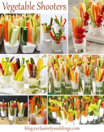 wedding photo - Impress Your Wedding Reception Guests … Serve The Meal In Shooters