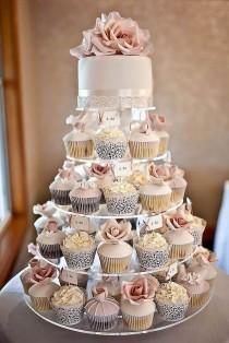 wedding photo - 30 Totally Unique Wedding Cupcake Ideas