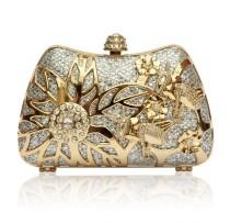 wedding photo - Spring Bloom Crystal Clutch - Kate Ketzal Jewelry & Adornments