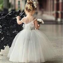 wedding photo - StrictlyWeddings On Instagram: “Too Adorable Mini Princess - Where Little Girl Wedding Dreams Start. Via    …”