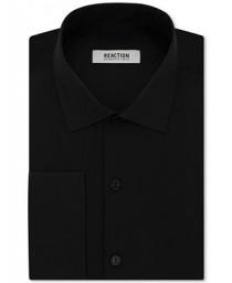 wedding photo - Kenneth Cole Reaction Kenneth Cole Reaction Men&#039;s Slim-Fit Techni-Cole Stretch Performance French-Cuff Dress Shirt