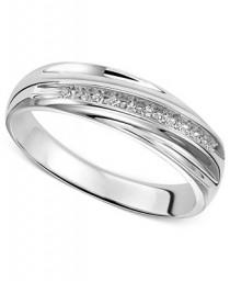 wedding photo - Wedding Band Ring in Sterling Silver 