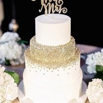 wedding photo - Golden Touch Cake