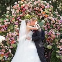 wedding photo - Floral Arch