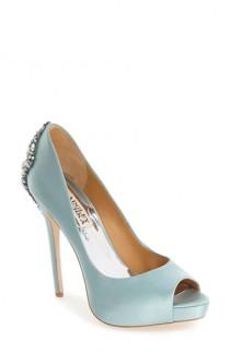 Badgley Mischka 'Kiara' Crystal Back Open Toe Pump (Women) wedding photo - Badgley Mischka 'Kiara' Crystal Back Open Toe Pump (Women)