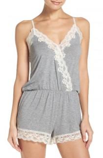 Flora Nikrooz Stretch Modal Lounge Romper wedding photo - Flora Nikrooz Stretch Modal Lounge Romper