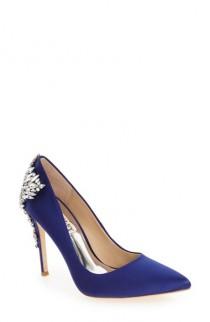 Badgley Mischka 'Gorgeous' Crystal Embellished Pointy Toe Pump (Women) wedding photo - Badgley Mischka 'Gorgeous' Crystal Embellished Pointy Toe Pump (Women)