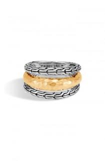John Hardy Classic Chain Hammered Ring wedding photo - John Hardy Classic Chain Hammered Ring