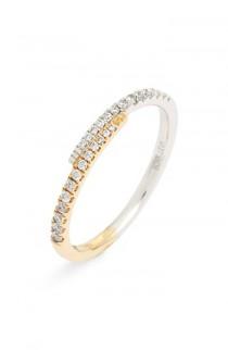 Bony Levy Diamond Overlap Stacking Ring (Nordstrom Exclusive) wedding photo - Bony Levy Diamond Overlap Stacking Ring (Nordstrom Exclusive)