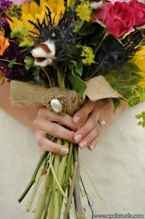 wedding photo -  flowers