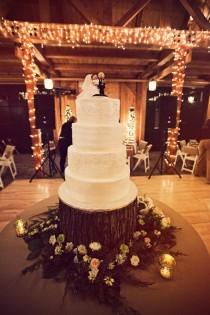 wedding photo - Un gâteau de mariage
