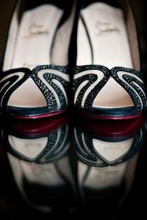 wedding photo - Chaussures Christian Louboutin Wedding ♥ Wedding Chic et à la mode chaussures à talons hauts