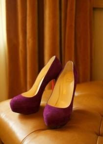 wedding photo -  Christian Louboutin Wedding Shoes ♥ Chic and Fashionable Wedding High Heel Shoes 
