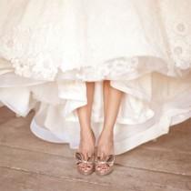 wedding photo - Chic Chaussures de mariage à talons hauts