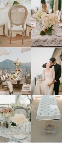 wedding photo - Palettes de mariée de couleur crème