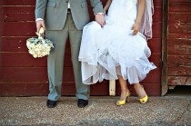 wedding photo - Желтый Вдохновение Свадебные