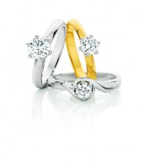 wedding photo - Luxry خاتم الزواج الماسي خاتم الماس الكمال ♥ سوليتير