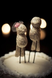 wedding photo - Wedding Cake Topper 