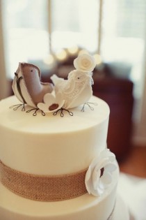 wedding photo - Сельский Свадебный торт Идеи ♥ Свадебный торт Design