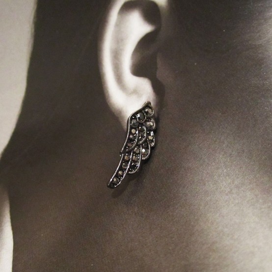 Jewelry - Jewellery / Angel Wing Stud Earrings #965576 - Weddbook